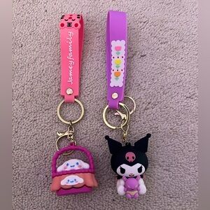 2 Sanrio Keychains
